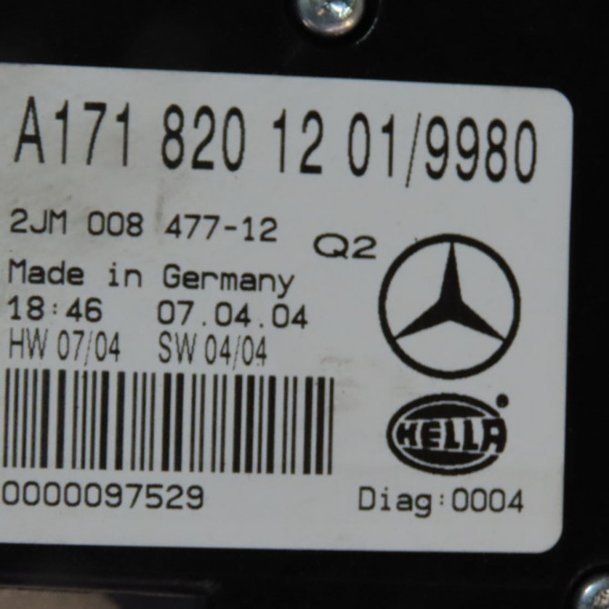 Plafonnier occasion  Mercedes-benz SLK (R171) 200 kompressor (171.442) (2004-2011)   1718201201  3