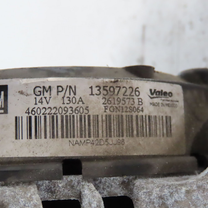 Alternateur occasion  Opel ADAM (M13) 1.4 (2012-2019)   13597226  2