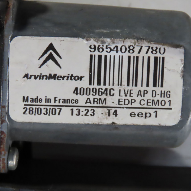 Mecanisme + moteur lève-glace avant droit occasion  Citroën C4 PICASSO I Monospace (UD_) 1.6 hdi (2007-2013) 5 portes   9222CT  2