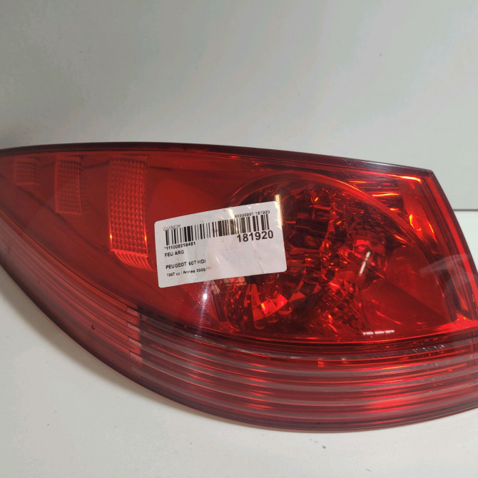 Feu arrière gauche occasion  Peugeot 607 (9D, 9U) 2.0 hdi (2005-2011)   6350CF  1