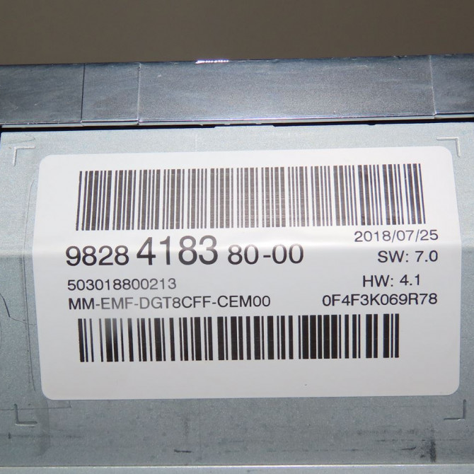 Afficheur digital occasion  Peugeot 3008 SUV (MC_, MR_, MJ_, M4_) 1.2 thp/ puretech 130 (mrhnsm, mrhnsu, mrhnsj, mrhnyw,... (2016)   9828418380  2