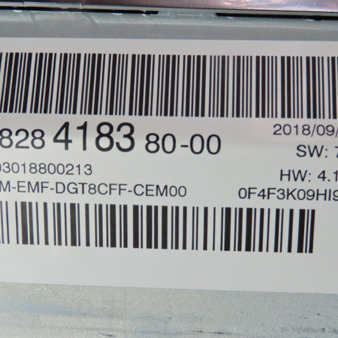 Afficheur digital occasion  Peugeot 3008 SUV (MC_, MR_, MJ_, M4_) 1.2 thp/ puretech 130 (mrhnsm, mrhnsu, mrhnsj, mrhnyw,... (2016)   9828418380  3