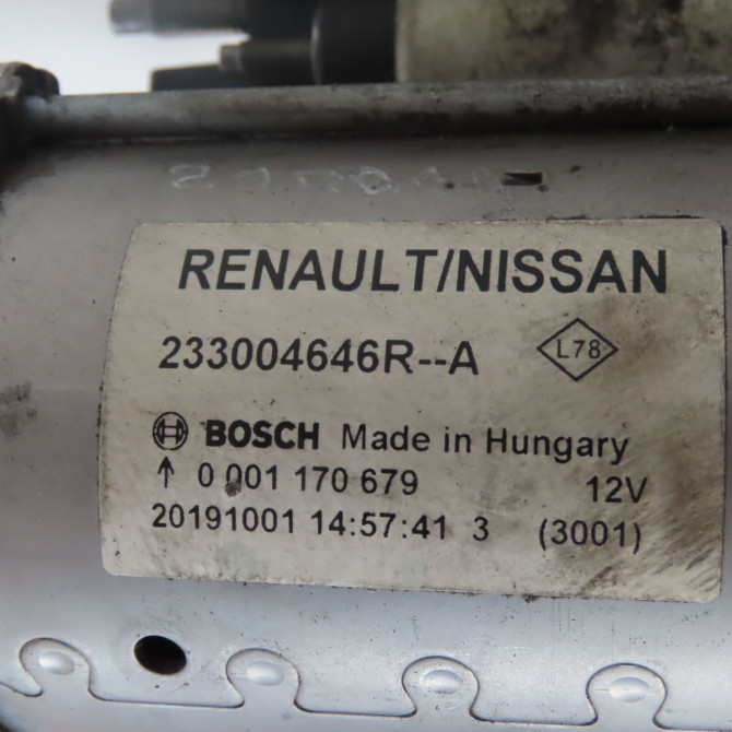 Démarreur occasion  Nissan JUKE (F16_) Dig-t 117 (2019)   233004646R  2