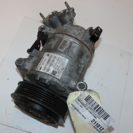 Compresseur air conditionne occasion  Peugeot 308 II (LB_, LP_, LW_, LH_, L3_) 1.5 bluehdi 100 (2018-2021) 5 portes   9827528980 