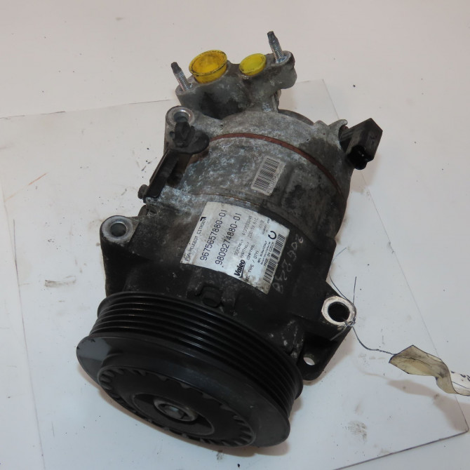 Compresseur air conditionne occasion  Peugeot 308 II (LB_, LP_, LW_, LH_, L3_) 1.6 hdi / bluehdi 115 (2013-2021) 5 portes   9675657880  1
