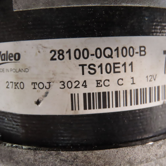 Démarreur occasion  Toyota AYGO (_B4_) 1.0 vvti (kgb40) (2018)   281000Q100B  2