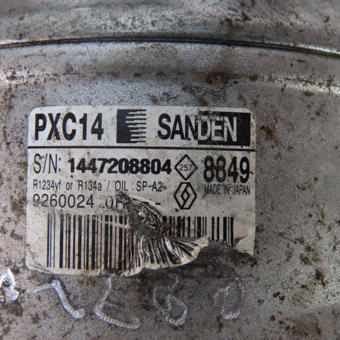 Compresseur air conditionne occasion  Renault MEGANE IV 3/5 portes (B9A/M/N_) 1.5 blue dci 115 (b9a6) (2018)   926006923R  2