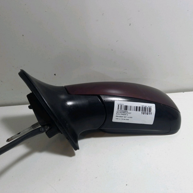 Retroviseur exterieur electrique gauche occasion  Peugeot 407 (6D_) 1.6 hdi 110 (6d9hzc, 6d9hyc) (2004-2010)   8149VG  4