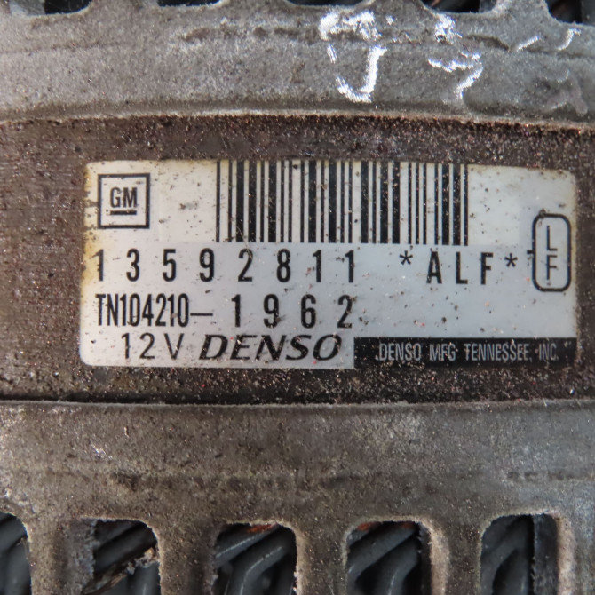 Alternateur occasion  Chevrolet CAMARO 2.0 turbo (2016)   13592811  2