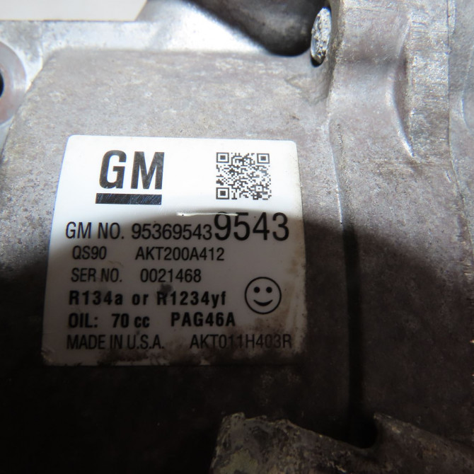 Compresseur air conditionne occasion  Opel ADAM (M13) 1.4 (2012-2019)   95369543  2