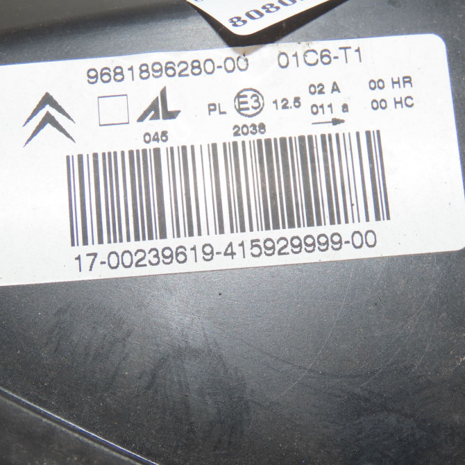 Phare gauche occasion  Citroën C3 Pluriel (HB_) 1.6 (2003)   6204ZL  2
