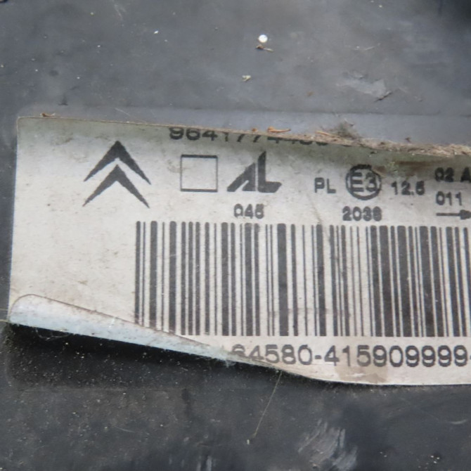Phare gauche occasion  Citroën C3 Pluriel (HB_) 1.6 (2003)   6204ZL  3