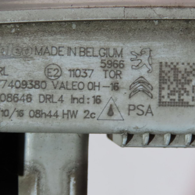 Feu position droit occasion  Citroën C3 PICASSO (SH_) 1.6 hdi 90 (2010) 5 portes   9812662280  3