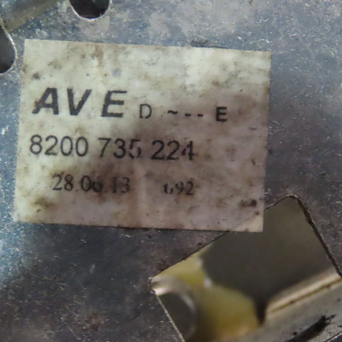 Serrure porte avd occasion  Dacia DUSTER (HS_) 1.6 16v 4x4 (2010-2018)   8200735224  3