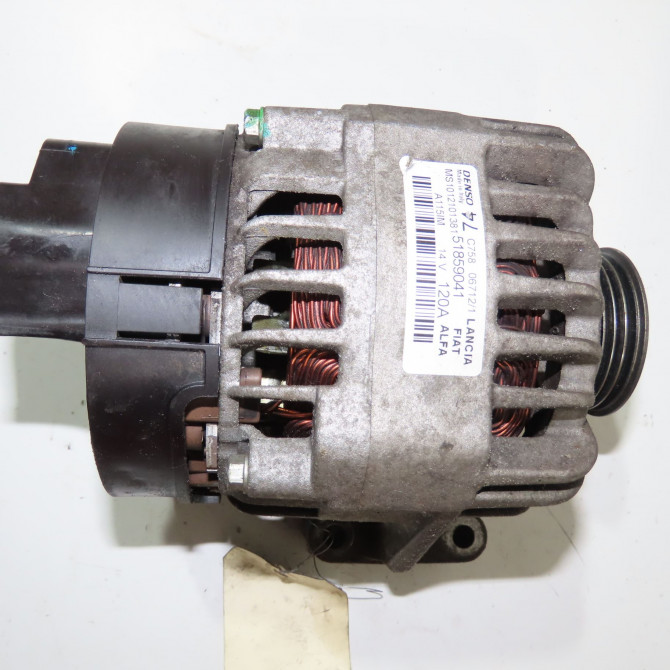 Alternateur occasion  Fiat 500 (312_) 1.2 (312axa1a) (2007) 3 portes   51859041  4