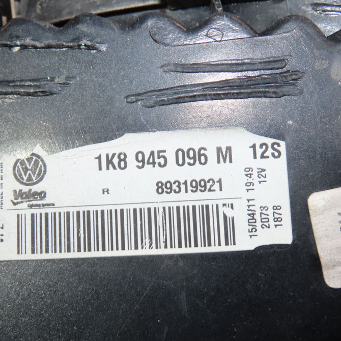 Feu arrière droit occasion  Volkswagen vw SCIROCCO III (137, 138) 1.4 tsi (2008-2017)   1K8945096M  1