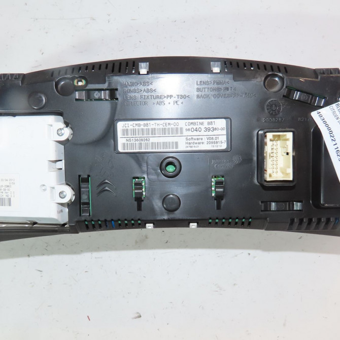 Bloc compteurs occasion  Citroën DS5 2.0 hdi 165 (2011-2015) 5 portes   9804039380  2