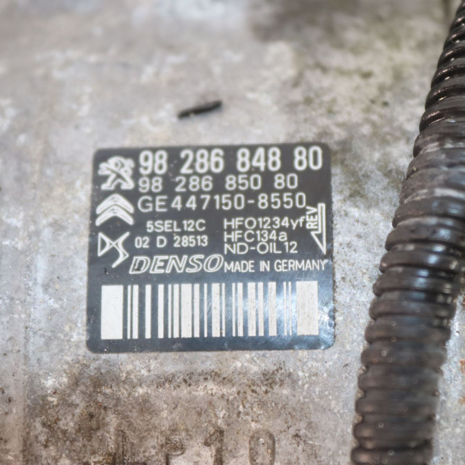 Compresseur air conditionne occasion  Peugeot 208 II (UB_, UP_, UW_, UJ_) 1.2 puretech 100 (2019) 5 portes   9828684880  2