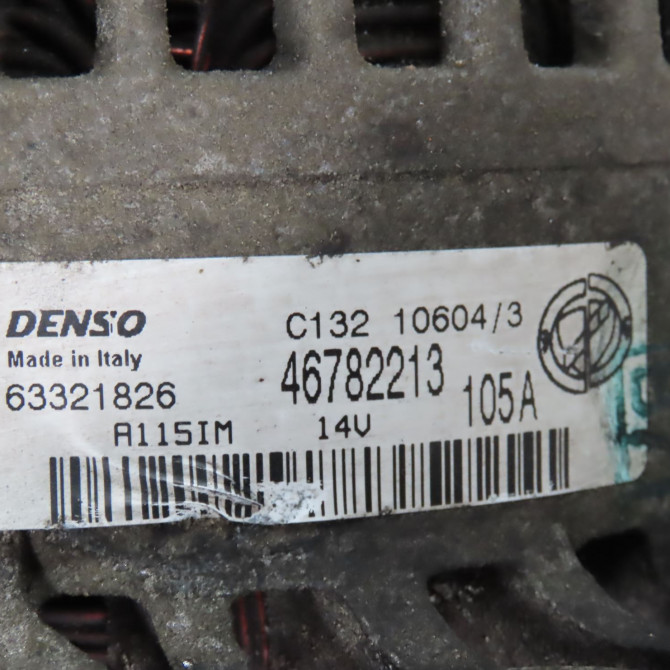 Alternateur occasion  Alfa romeo 147 (937_) 1.9 jtd (937.axd1a, 937.bxd1a) (2001-2010)   71773262  2