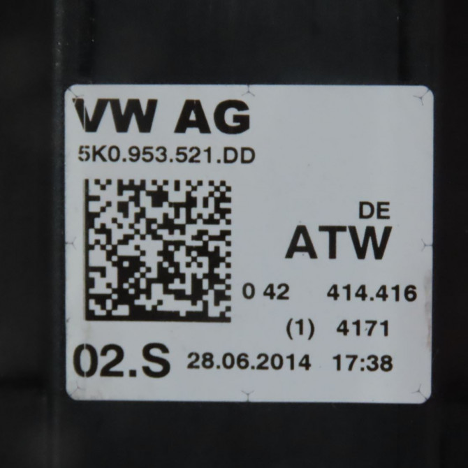 Bloc commodos occasion  Volkswagen vw SCIROCCO III (137, 138) 2.0 tdi (2010-2017)   5K0953521DD  2