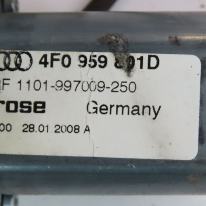 Mecanisme+moteur leve-glace avg occasion  Audi A6 C6 Avant (4F5) 2.0 tdi (2005-2008)   4F0837461D  2