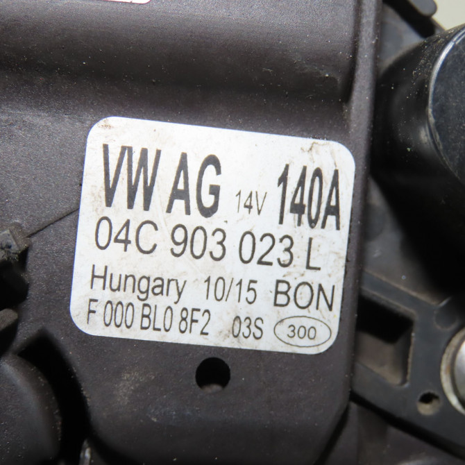 Alternateur occasion  Skoda OCTAVIA III (5E3, NL3, NR3) 1.4 tsi (2012-2017)   04C903023L  2