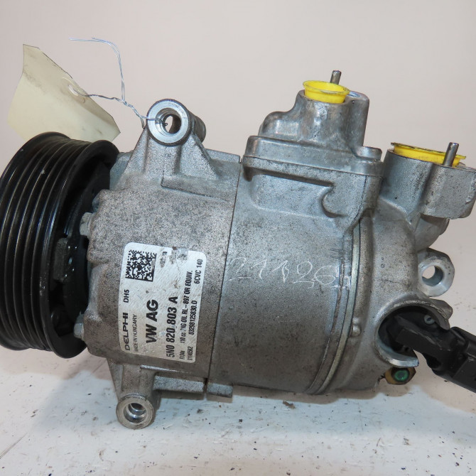 Compresseur air conditionne occasion  Volkswagen vw GOLF V (1K1) 1.9 tdi (2003-2008) 5 portes   5N0820803A  1