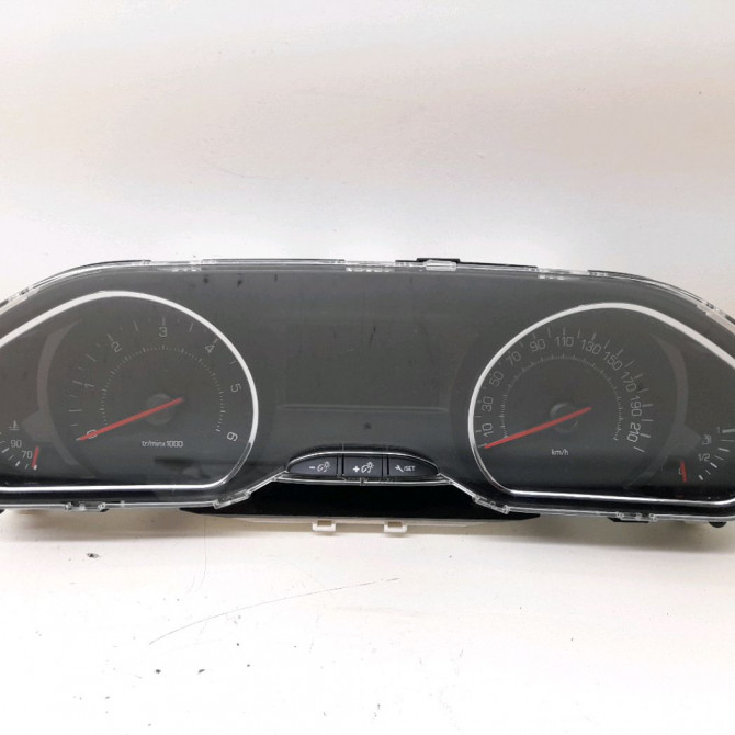 Bloc compteurs occasion  Peugeot 208 I (CA_, CC_) 1.4 hdi (2012) 3 portes   9813869080  1