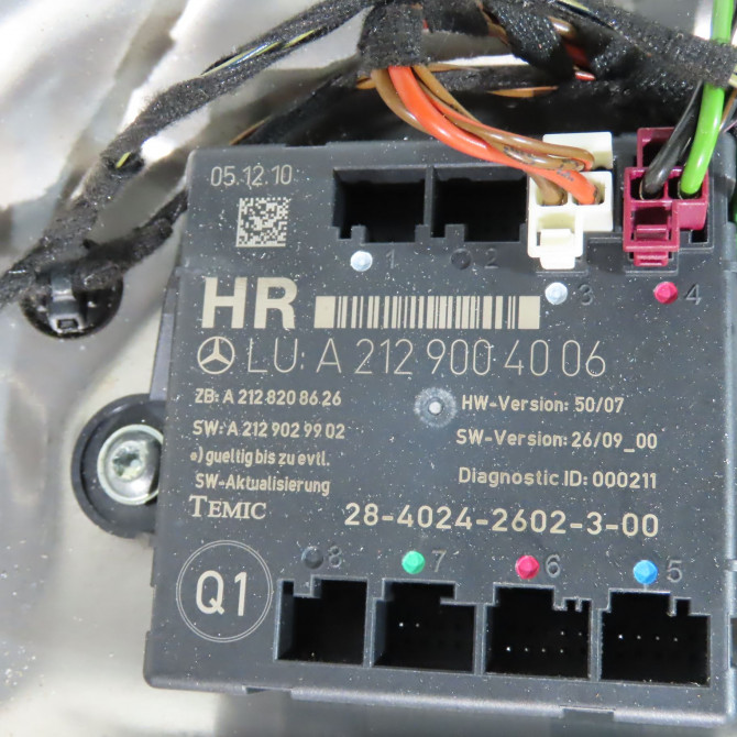 Mecanisme+moteur leve-glace ard occasion  Mercedes-benz CLASSE C T-Model (S204) C 180 cdi (204.200) (2010-2014)   2127301879  3