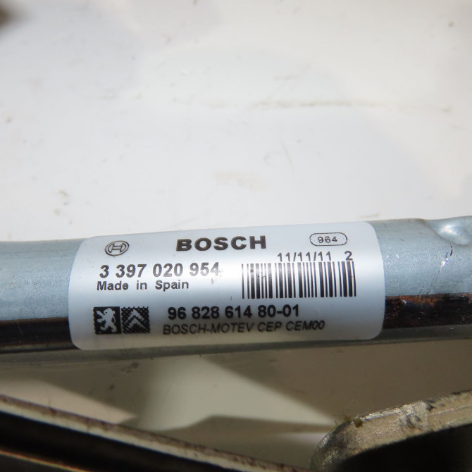 Moteur essuie-glace avant occasion  Peugeot PARTNER Camionnette/Monospace 1.6 hdi (2008) 4 portes   6405LK  2