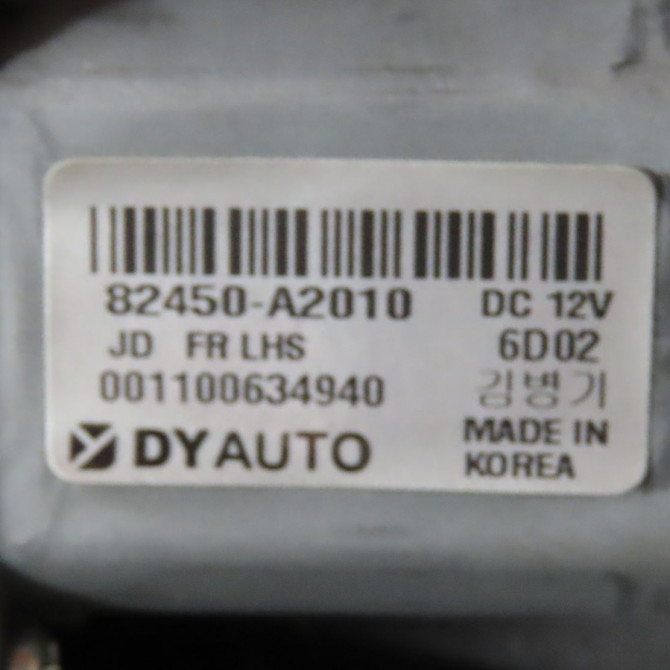 Mecanisme+moteur leve-glace avg occasion  Kia CEE'D Sportswagon (JD) 1.6 crdi 136 (2015-2018)   82471A2000  2