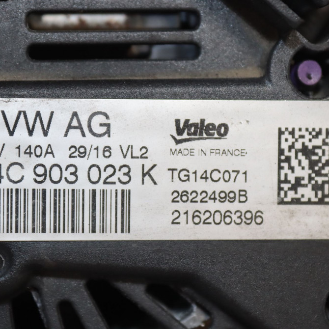Alternateur occasion  Volkswagen vw GOLF VII (5G1, BQ1, BE1, BE2) 1.4 tsi (2014-2020)   04C903023K  2