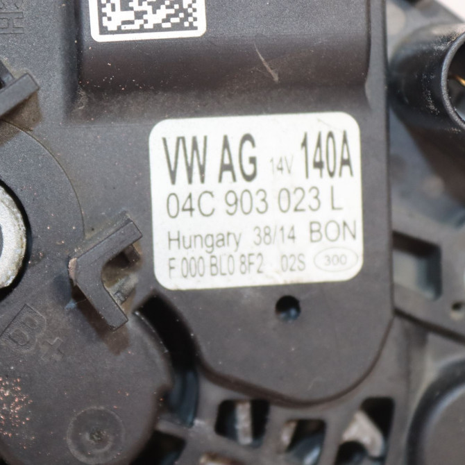 Alternateur occasion  Volkswagen vw GOLF VII (5G1, BQ1, BE1, BE2) 1.4 tsi (2014-2020)   04C903023L  2