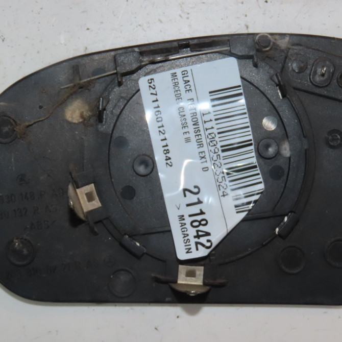 Glace  retroviseur exterieur droit occasion  Mercedes-benz CLASSE E (W211) E 220 cdi (211.006) (2002-2008)   2038100221  2