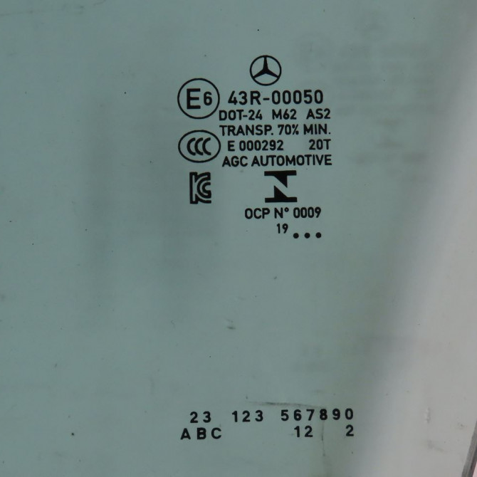 Glace porte av g occasion  Mercedes-benz CLA Shooting Brake (X118) Cla 220 d (118.614) (2019)   1187250100  2