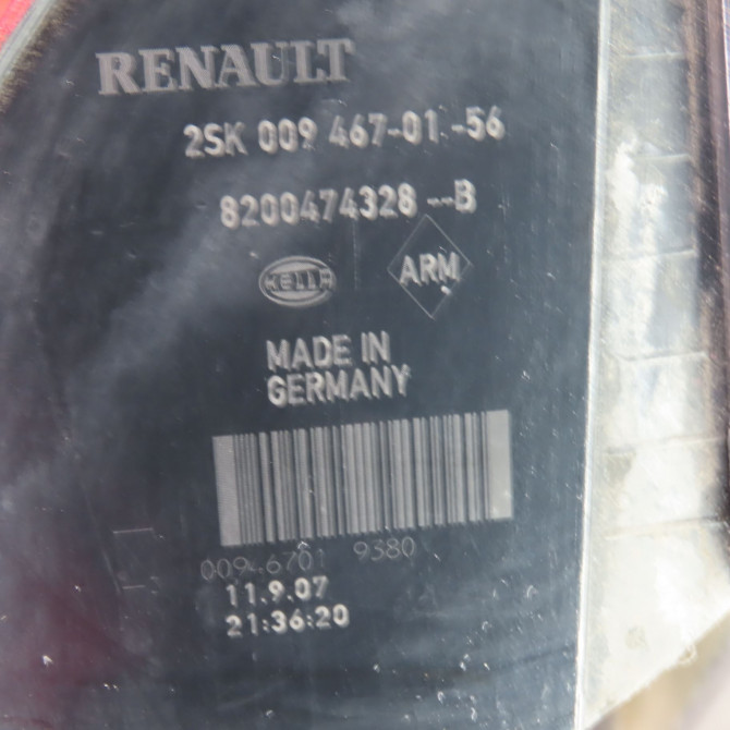 Feu arrière gauche occasion  Renault SCÉNIC II (JM0/1_) 1.5 dci (jm1e, jm16) (2005-2008) 5 portes   8200474328  2