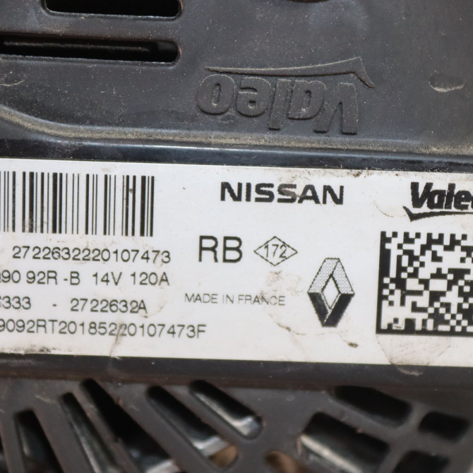 Alternateur occasion  Dacia SANDERO III 1.0 tce 100 eco-g (2021)   231009092R  2