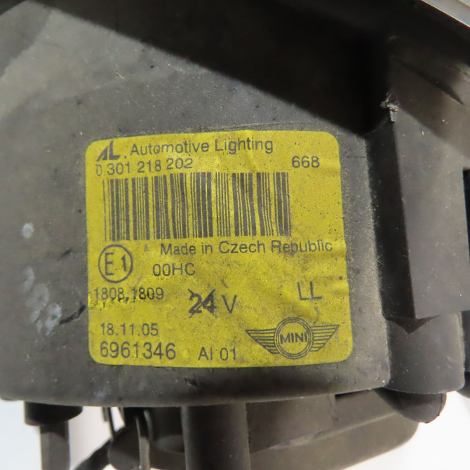 Phare droit occasion  Mini MINI (R50, R53) One (2001-2006)   6961346  2
