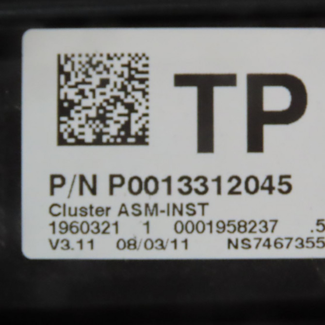 Bloc compteurs occasion  Opel CORSA D (S07) 1.2 (l08, l68) (2006-2014) 5 portes   13312045  3