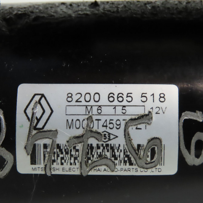 Démarreur occasion  Renault SCÉNIC II (JM0/1_) 1.6 16v (jm1r) (2005-2008)   8200665518  2