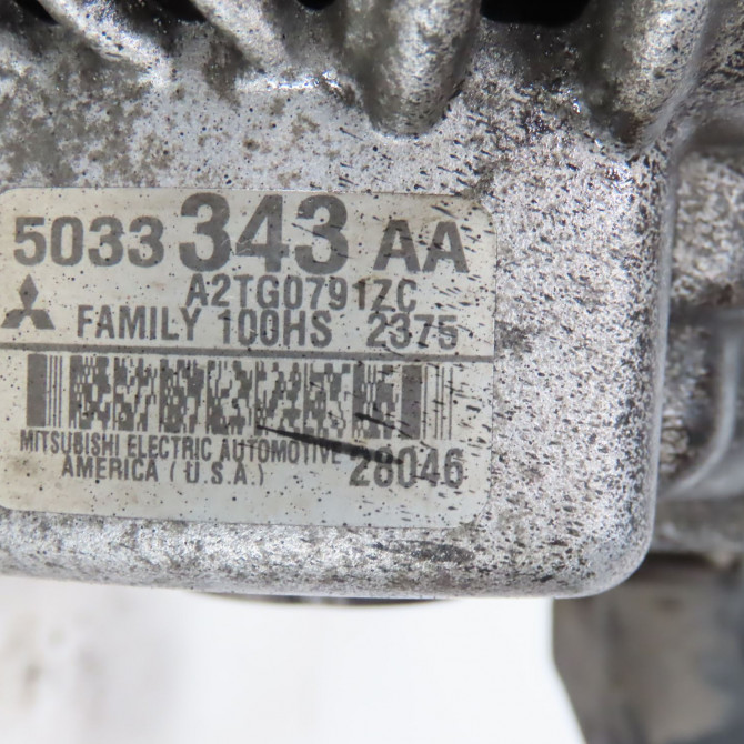 Alternateur occasion  Chrysler PT CRUISER (PT_) 2.4 (2004-2010)   5033343AA  2