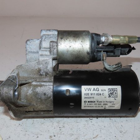 Démarreur occasion  Audi Q3 (8UB, 8UG) 2.0 tdi quattro (2011-2018)   02E911024C 