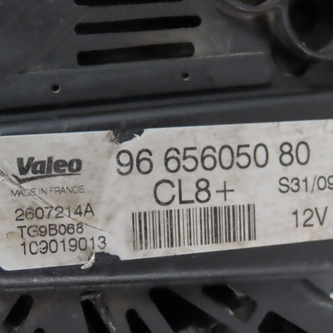 Alternateur occasion  Peugeot BIPPER TEPEE 1.4 hdi (2008)   9665605080  2