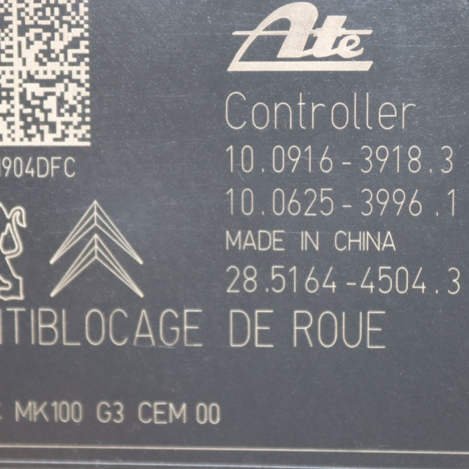 Unité hydraulique ABS occasion  Peugeot 208 I (CA_, CC_) 1.6 hdi / bluehdi 75 (2013) 5 portes   1636317880  2