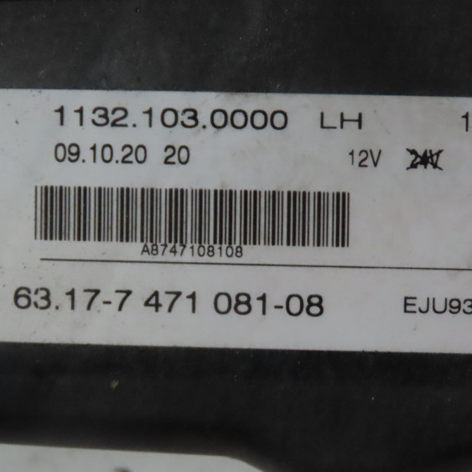 Phare antibrouillard avant gauche occasion  Bmw 1 (F40) 116 d (2019)   63177471081  3