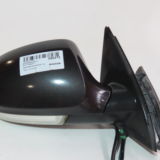 Retroviseur exterieur electrique droit occasion  Volkswagen vw PASSAT B6 (3C2) 2.0 tdi (2005-2009)   3C1857508DM9B9  3