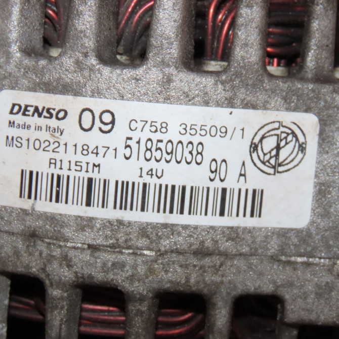 Alternateur occasion  Fiat PANDA (169_) 1.2 (169axf2a, 169axf1a) (2010-2013)   51859038  2