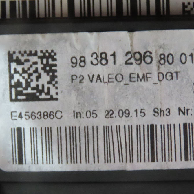 Afficheur digital occasion  Peugeot 208 II (UB_, UP_, UW_, UJ_) 1.2 puretech 100 (2019) 5 portes   9838129680  3