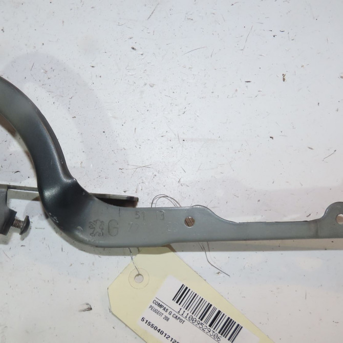 Compas g capot occasion  Peugeot 208 I (CA_, CC_) 1.4 hdi (2012) 3 portes   9672865480  1