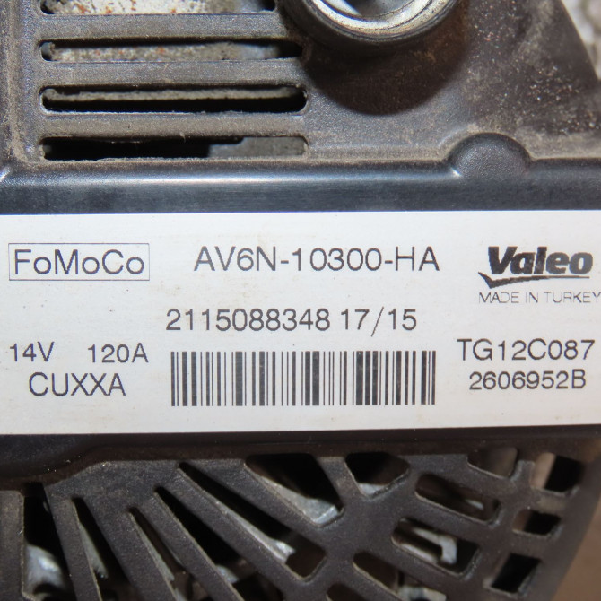 Alternateur occasion  Ford FIESTA VI (CB1, CCN) 1.25 (2008-2017) 5 portes   2265722  2